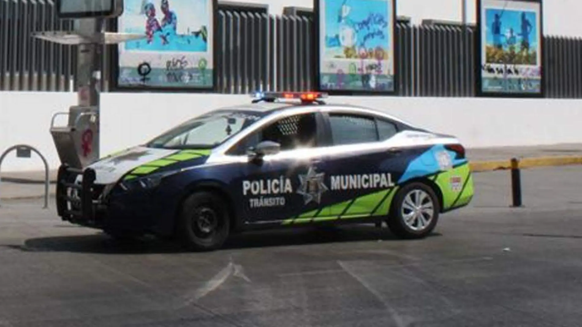 patrulla de la policía municipal de puebla